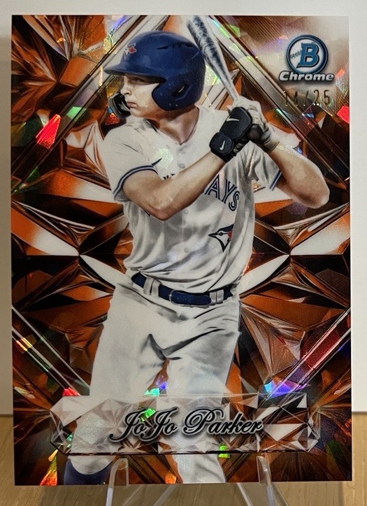 2025 Bowman Draft Sapphire - JoJo Parker #SS-13 Sapphire Selections Orange /25