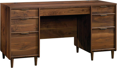Clifford Place Executive Desk - Elegant Grand Walnut Finish