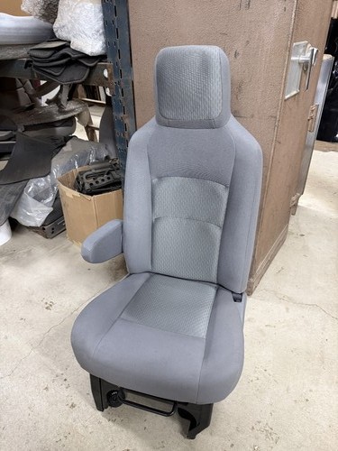 09-25 Ford Econoline Van Gray Cloth Manual LH Driver Side Bucket Seat