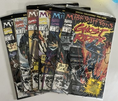 Rise Of The Midnight Sons 6 Book Full Storyline, In Poly bags W Posters