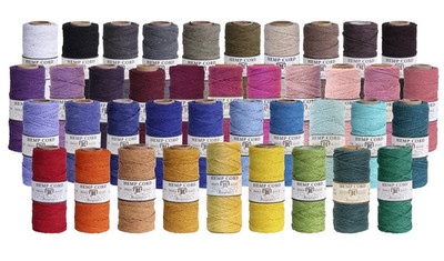 1mm Hemp Cord for Jewelry Making, Crafts & Macrame 100% Natural Twine Hemptique