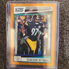 2022 Score - Cameron Heyward #215 Orange