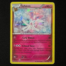 Sylveon 72/111 Furious Fists Deck Exclusive Cracked Ice Holo Pokemon TCG 2014 MP