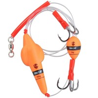 Uni Cat Rotating Worm Rig 10G - Montage Zum Wallerangeln, Wallervorfach, Welsrig