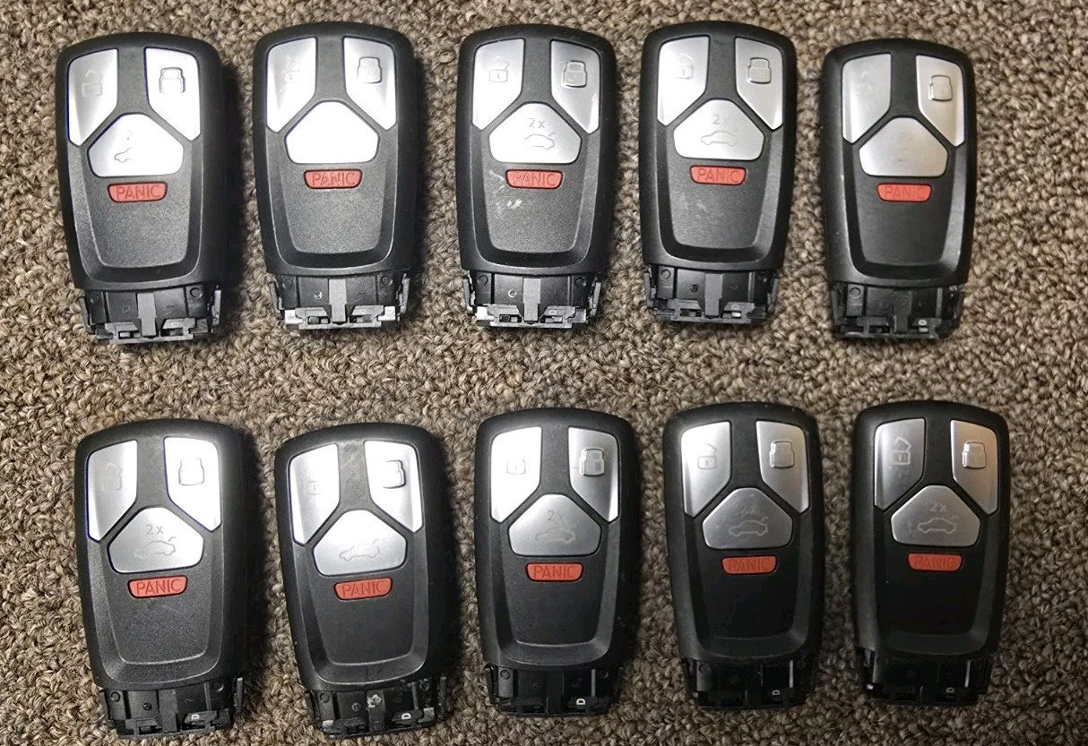Lot of 10 Oem Audi Smart Key Fob Remote Prox A4 A5 Q5 Q7 S4 Allroad Quatro
