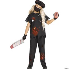 CHILD DEADLY DOCTOR XL - Halloween Costume Cosplay  Party Outfit For Kids