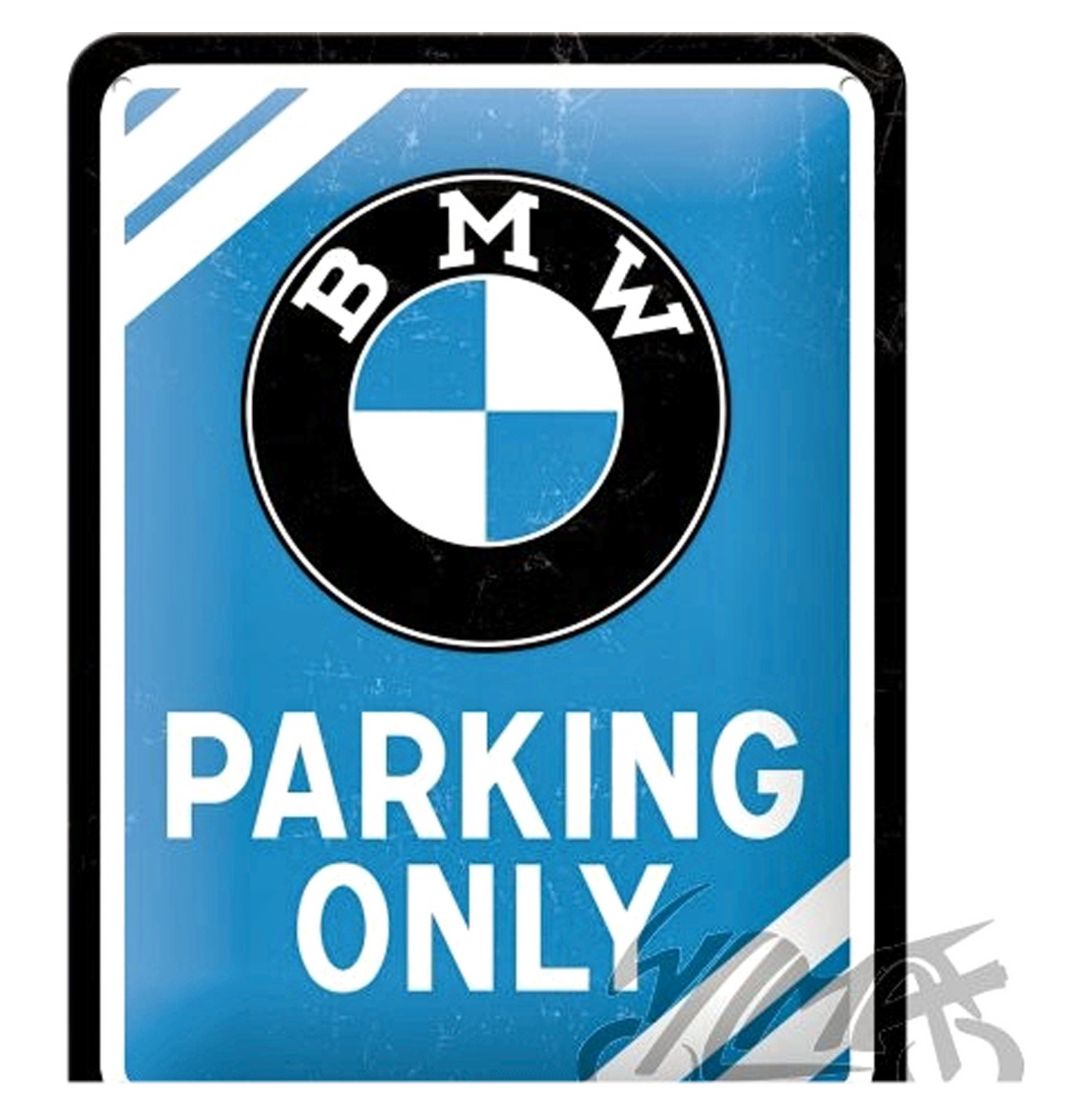 Panneau d'affichage 15x20 BMW pour stopper le stationnement sauvage devant chez vous