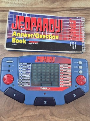 1995 Talking Jeopardy Tiger Electronics Handheld Video Game