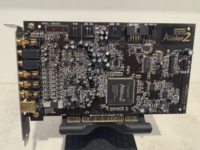 Creative Sound Blaster Audigy 2 SB0240 PCI Tested Working XP