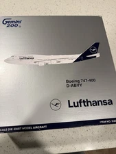 1:200 Gemini Jets Lufthansa Boeing 747-400 D-ABVY G2DLH1241