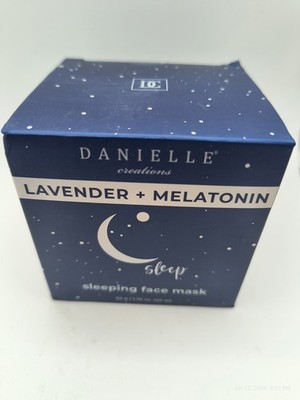 Danielle Creations Lavender + Melatonin Sleeping Fase Mask Sealed Moisturizer 