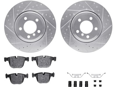 Brembo OE 02-05 BMW 745i/745Li/06-08 750i/750Li/04-06 760i/03-08 760Li Front Disc Brake Kit main image 1