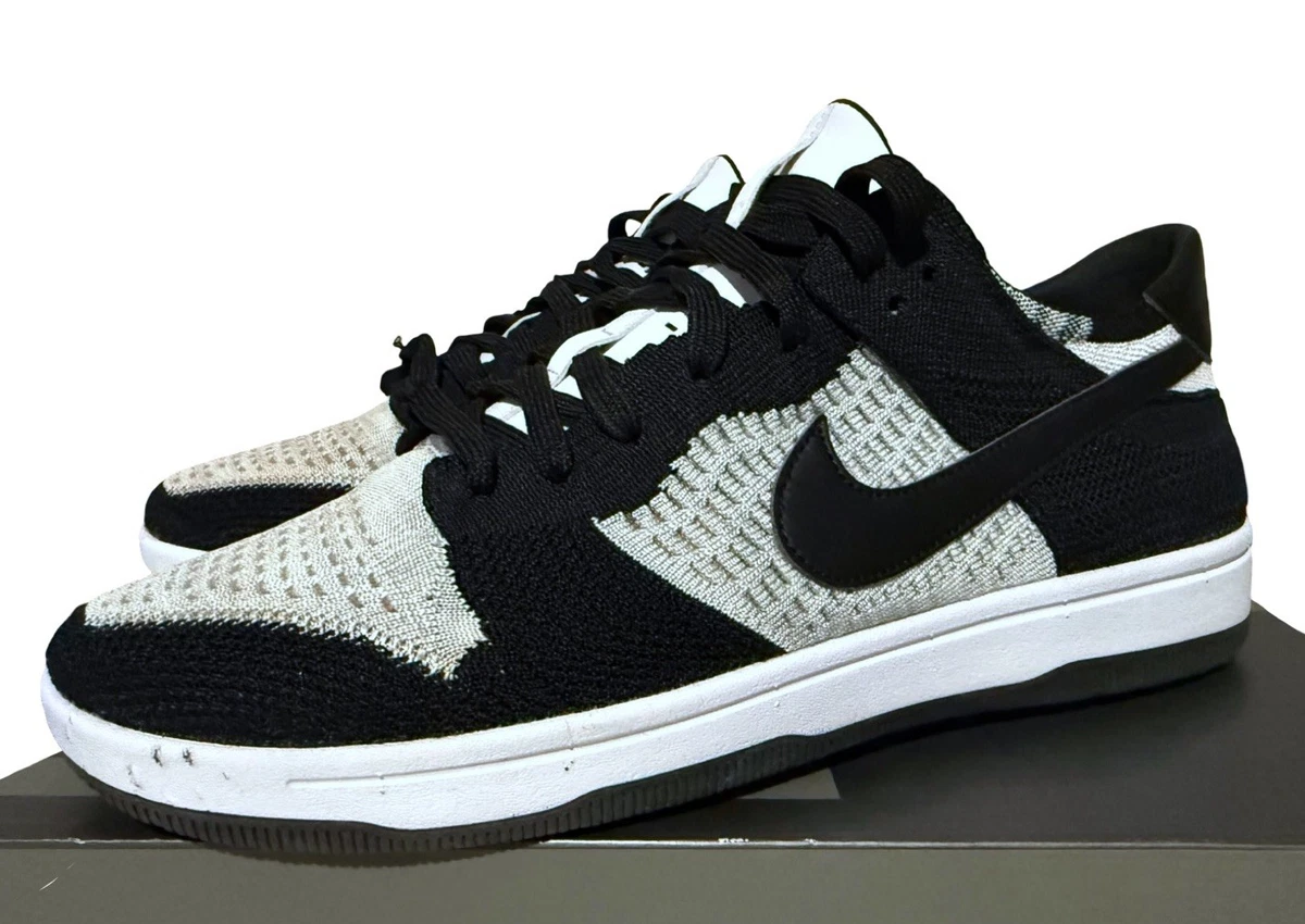 Nike Dunk Flyknit Low White | eBay