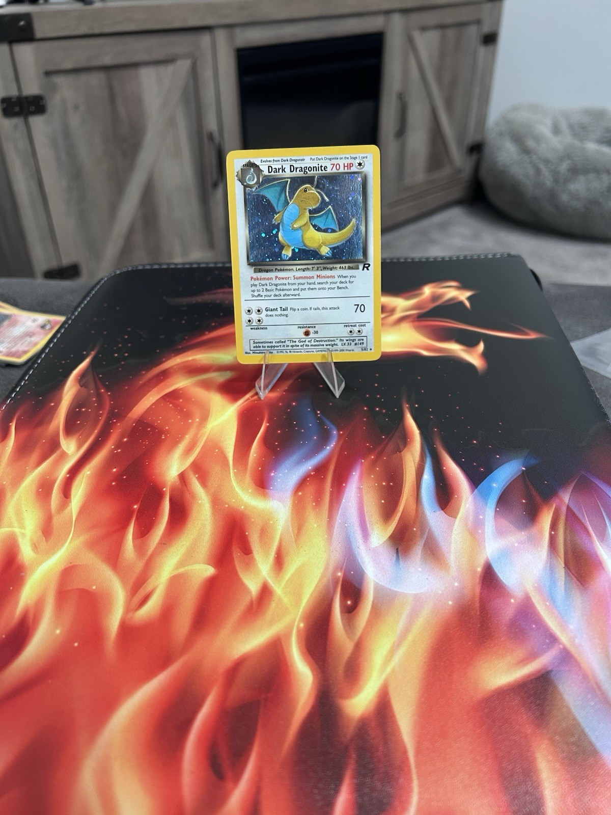 Dark Dragonite 5/82 Team Rocket Holo NM WOTC Vintage