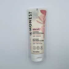 NEW Honest Company Cleansing Body Conditioner Sweet Almond Jojoba Sealed-7 Oz.