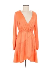 Nasty Gal Inc. Women Orange Casual Dress 8