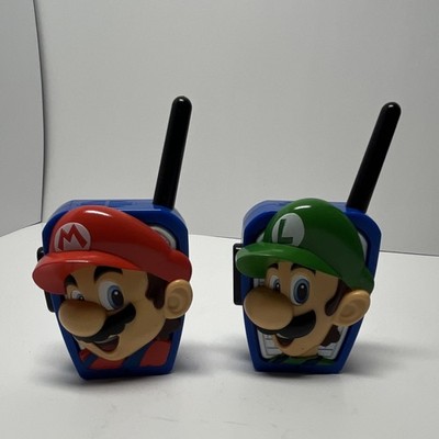 Nintendo Mario & Luigi Walkie Talkies MO-207 FXv6 Blue Red Green