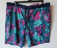 ZeroXposur XXL 2XL Men's Swim Trunk Lined Beach Tropical Resort Vacation Dad