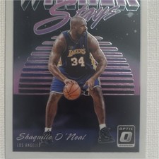 Panini 2018-19 Donruss Optic Shaquille O'Neal #14 Los Angeles Lakers Winner Sta…