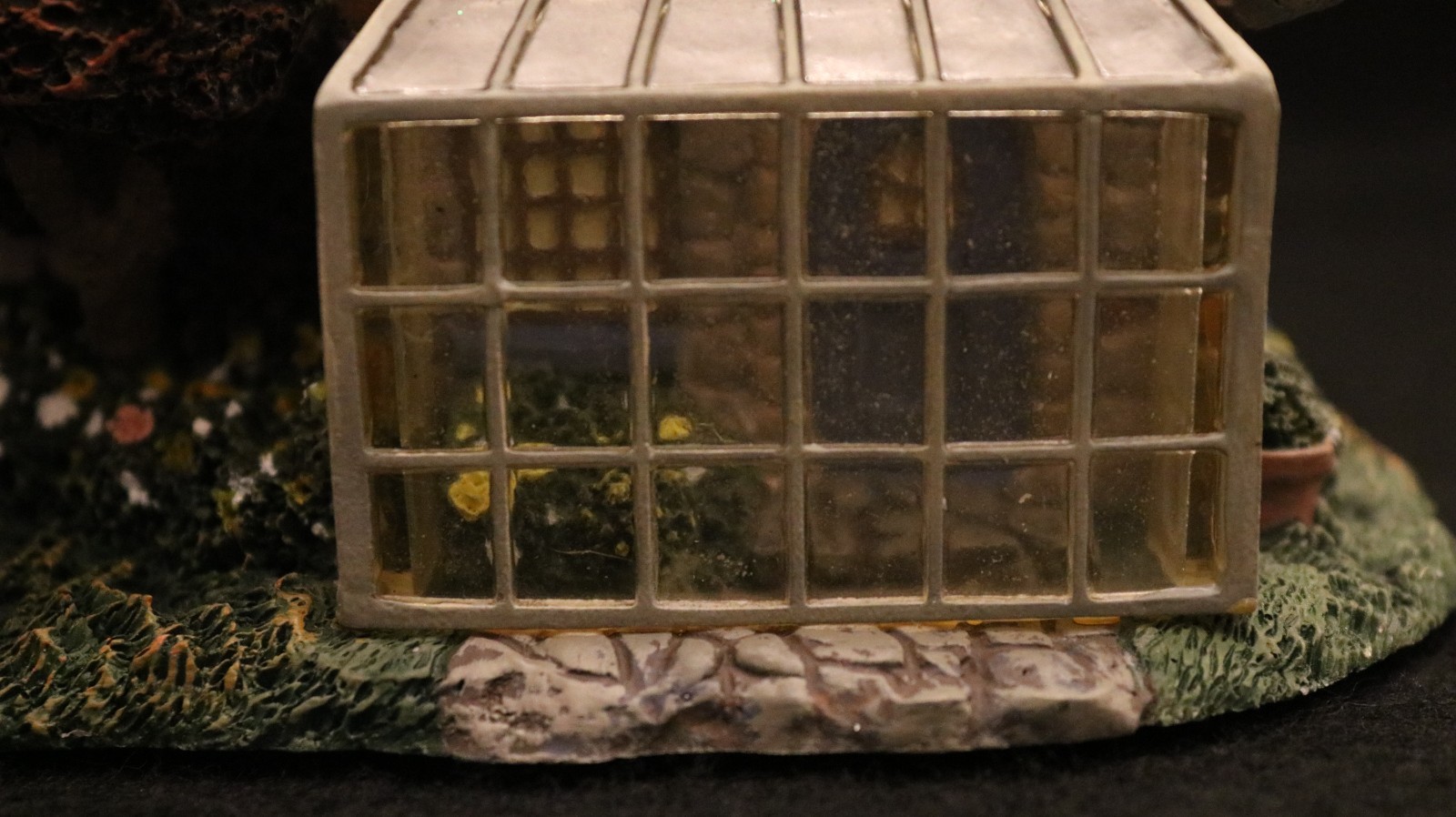 Thomas Kinkade Hawthorne Seaside Village Everett's Flower Shop w COA & Light Kit