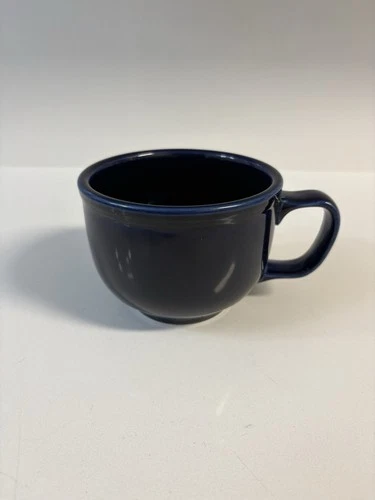Fiesta Fiestaware 18 oz Jumbo Coffee Soup Mug Cobalt Blue HTF Homer Laughlin