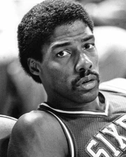 650204 Julius Erving Basketball Dr Hof Wall Print Poster