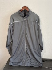 Jordan 20th Anniversary Gray Jacket Jumpman Logo Full Zip Nike Mens XXL
