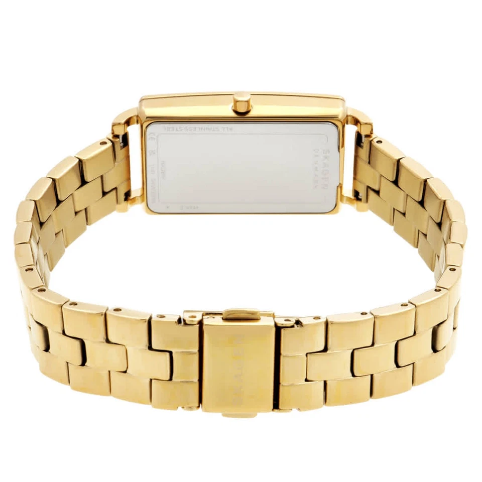 Reloj para dama Skagen Hagen Lille cuarzo esfera dorada SKW3098 Foto 3 de 3