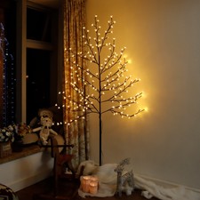 MSC LED-Lichterkette Kaltweiß – 3 M Kupferdraht, 30 LEDs, Batteriebetrieben, Für Weihnachtsbaum & Deko