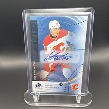Upper Deck 2025-26 SP Game Used Authentic Rookies Brzustewicz Blue Auto #AR-HB …