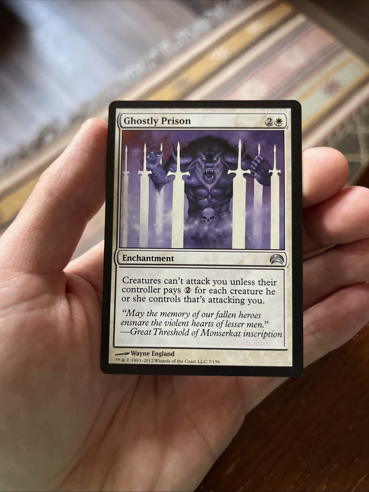 Ghostly Prison Planechase 2012 Regular
