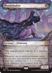 Moonshadow (313) Showcase Foil - Lorwyn Eclipsed - MTG