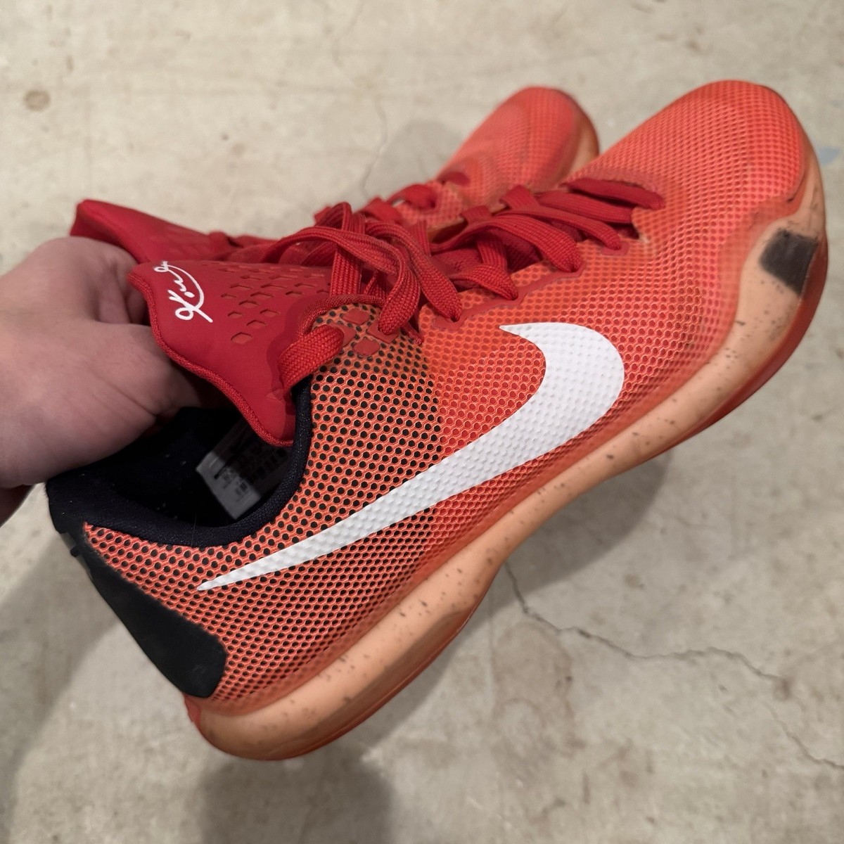 Nike Kobe x 10 Majors 705317-616 University Bright Crimson Hot
