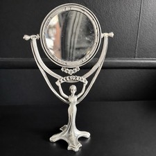 Past Times Veronese Lady Mirror Ornate Art Nouveau Table Vanity Mirror