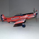 Vintage Liberty  1:48 Budweiser P51D Mustang Diecast Metal Coinbank AirPlane NIB — photo 10