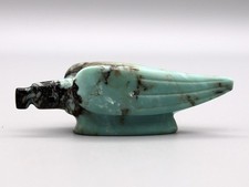 Ronnie Lunasee Chrysoprase Zuni Eagle Fetish