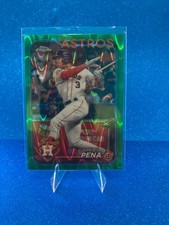 2024 Topps Chrome Green Raywave Jeremy Pena #244 /99