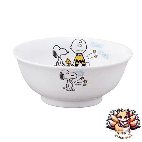 NUEVO Peanuts Ramen Bowl Plato 7,1 pulgadas (18 cm) Anillo Serie China