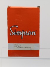 Nuovo con scatola! Multimetro analogico vintage Simpson 160 volt ohm millimetro