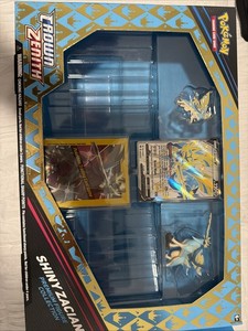 Crown Zenith Shiny Zacian and Zamazenta Premium Figure Collection Box