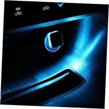 4 PCS Car Interior USB LED Light, Plug-in USB Car Decor Ambient Ice Blue