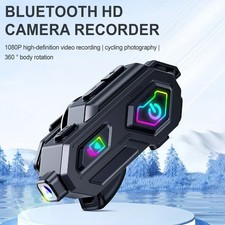 Motorcycle 1080P HD Camera Recorder Motorbike Helmet Headset with 64GB Card