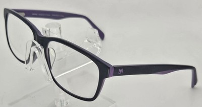 Unofficial UNOF0147 VV00 Eyeglasses 54-16-140 Black Purple France Design E5