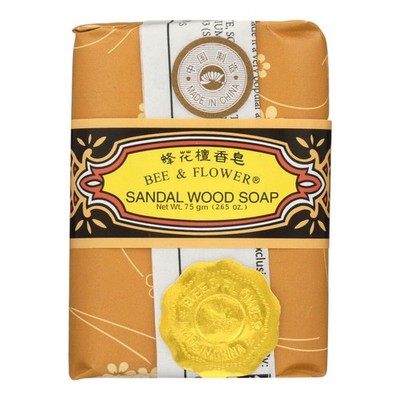 Bee & Flower  Chinese Sandalwood Soap 2.65oz  12/case