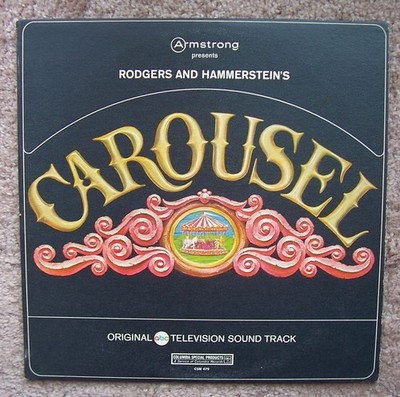 CAROUSEL TV soundtrack Armstrong Orig LP cleaned & tested VG+/EXC Robert Goulet