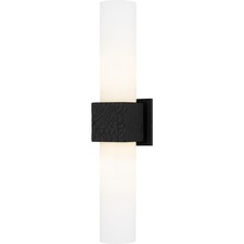 Quoizel QW6800 Arline 2 Light 24" Tall Wall Sconce - Black