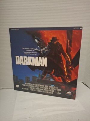 DARKMAN (1991 LASERDISC) Liam Neeson Frances McDormand,gr