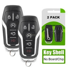 2 Smart Car Key Shell Case For Ford Linclon 2013 - 2020 5 Button M3N-A2C31243300