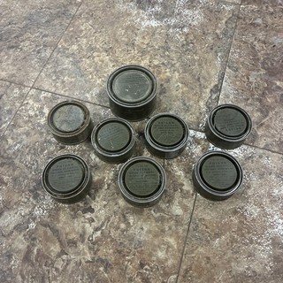 Vintage Military S.C. Johnson Fuel Tablet Cans Lot