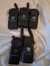  LOT OF 5 5x Motorola CLS1110 UHF 2-Way Radios Walkie Talkies Parts/Repair